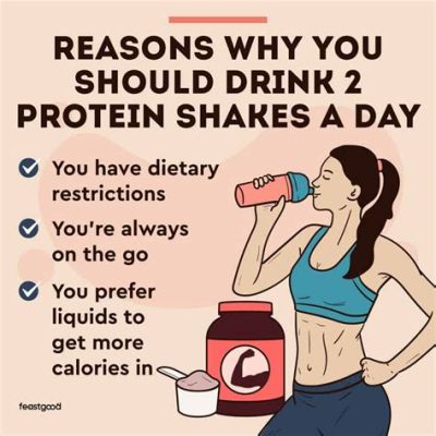 Should I Drink Two Protein Shakes a Day?